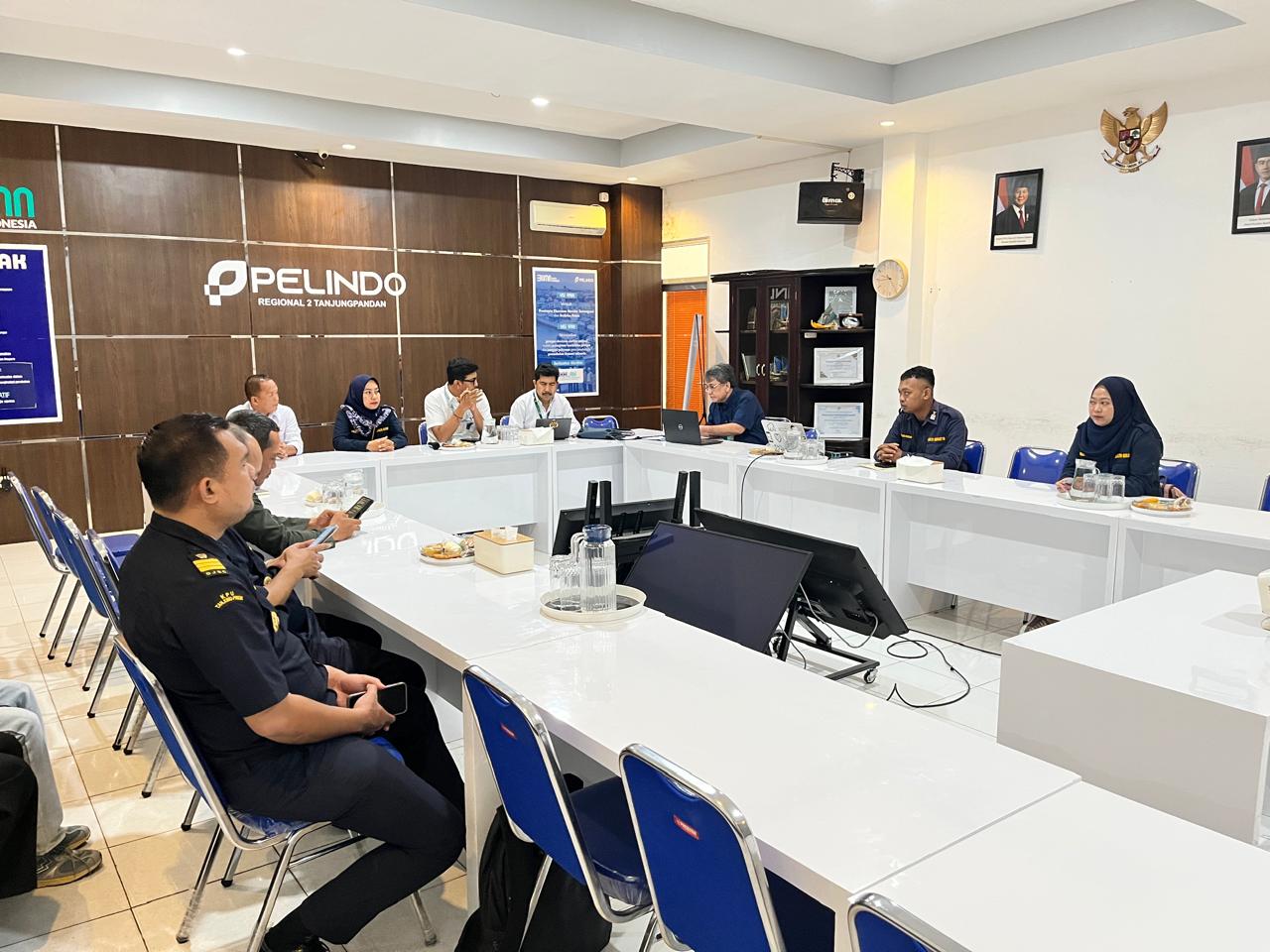 Dukung Peningkatan Kualitas Pelayanan Kepelabuhanan, KSOP Kelas IV Tanjung Pandan Ikuti Rapat Verifikasi Lapangan Penghargaan Pelabuhan di PT Pelabuhan Indonesia (Persero)